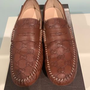 Gucci Leather Loafers